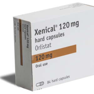 Comprar Xenical 120mg (Orlistat) em cápsulas online.